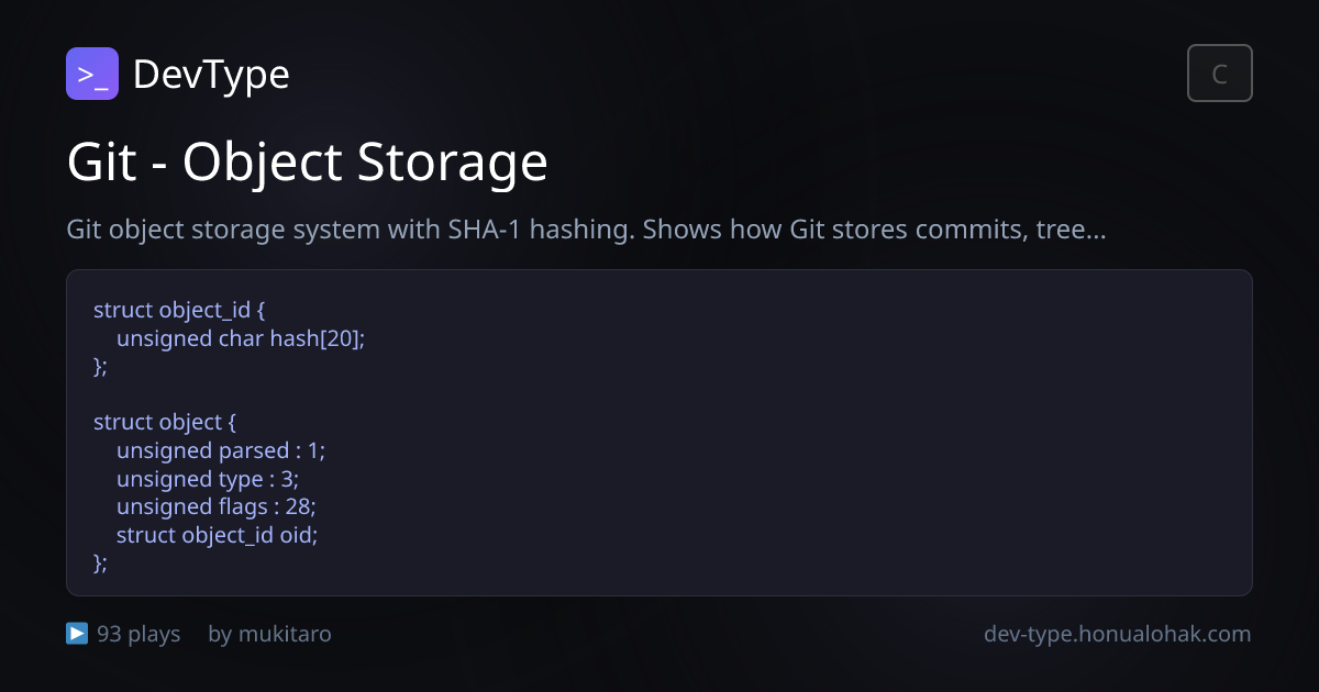 Git - Object Storage - 练习问题
